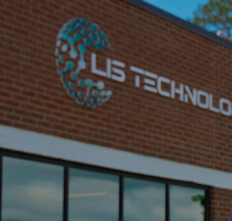 LIS Technologies sign on the K-1330 building